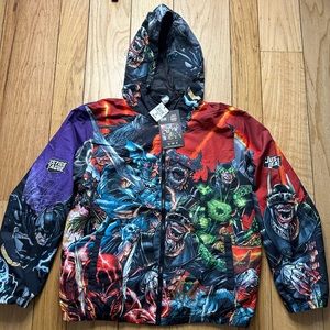 Batman Multiverse DC Justice League TANGO HOTEL Jacket windbreaker MSRP$98